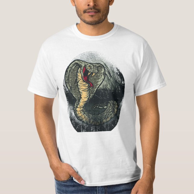 Kung Cobra T Shirt (Framsida)