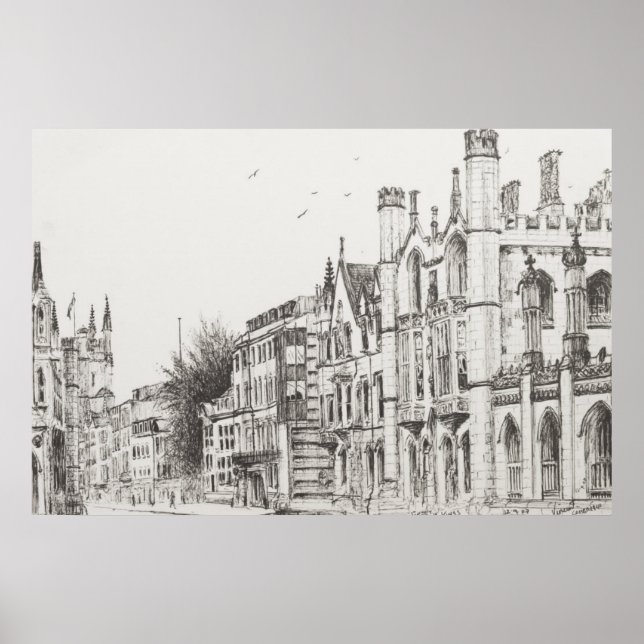 Kung College Cambridge 2007 Poster (Framsidan)