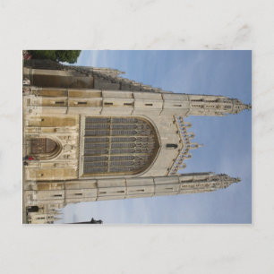 Kung College chappel i Cambridge i Storbritannien Vykort