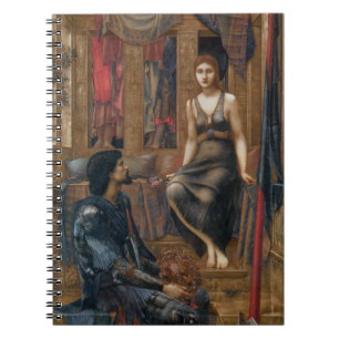 Kung Cophetua och Beggar Maid (av Burne-Jones) Anteckningsbok