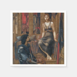 Kung Cophetua och Beggar Maid (av Burne-Jones) Pappersservett