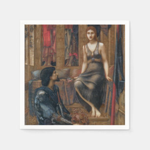 Kung Cophetua och Beggar Maid (av Burne-Jones) Pappersservett
