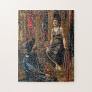 Kung Cophetua och Beggar Maid (av Burne-Jones) Pussel