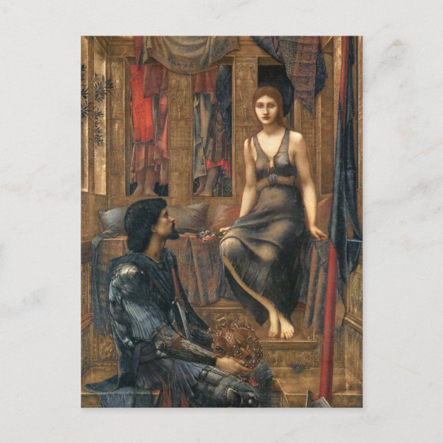 Kung Cophetua och Beggar Maid Vykort (Framsida)