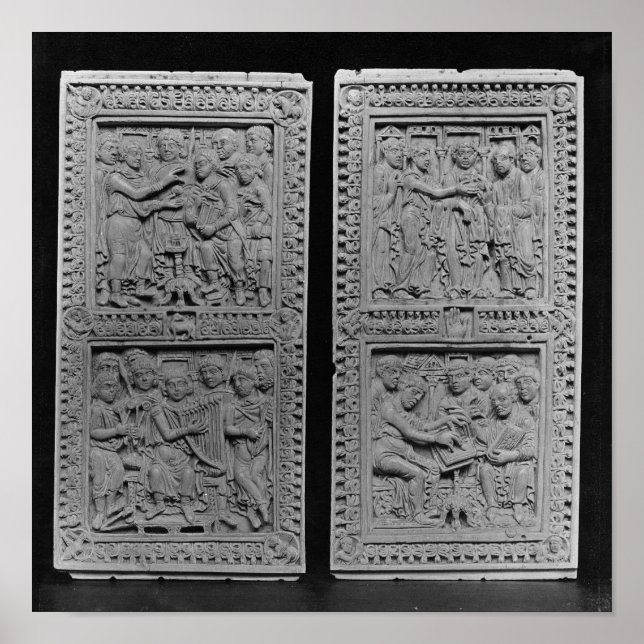 Kung David beställde och sjöng Poster (Framsidan)