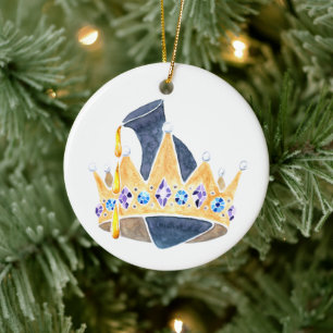 Kung David - Jesse Träd Keepsakes Ornament