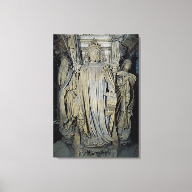 Kung David, Moses och Jeremiah Canvastryck (Framsida)