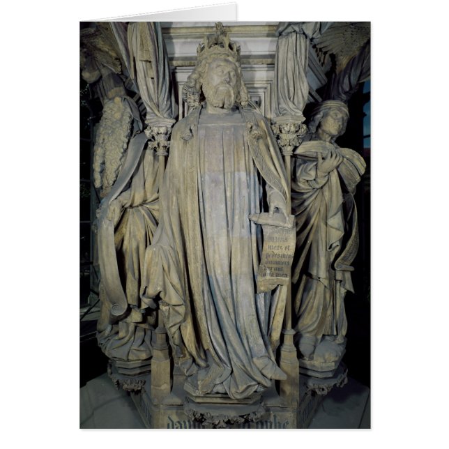 Kung David, Moses och Jeremiah Hälsningskort (Framsidan)