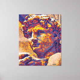 Kung David och Gud Canvastryck