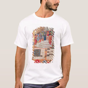 Kung David och musiker, från breviaryen T Shirt