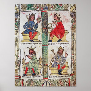 Kung David, Solomon, Luba och Turnis Poster