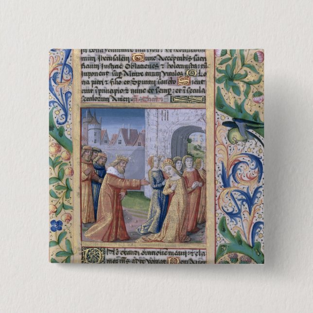 Kung David som eftertraktar Bathsheba Knapp (Framsida)