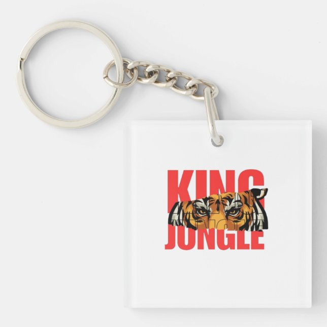 Kung Djungel – Vild Tiger Kraft Design (Framsidan)