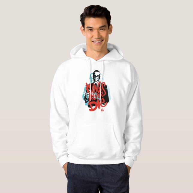 Kung dör aldrig, hyllning till Kevin Samuels T-Shi Hoodie (Hel framsida)