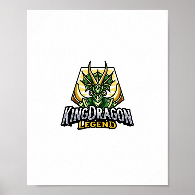 kung draklegend poster (Framsidan)