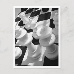 Kung & drottning, B&W Vykort