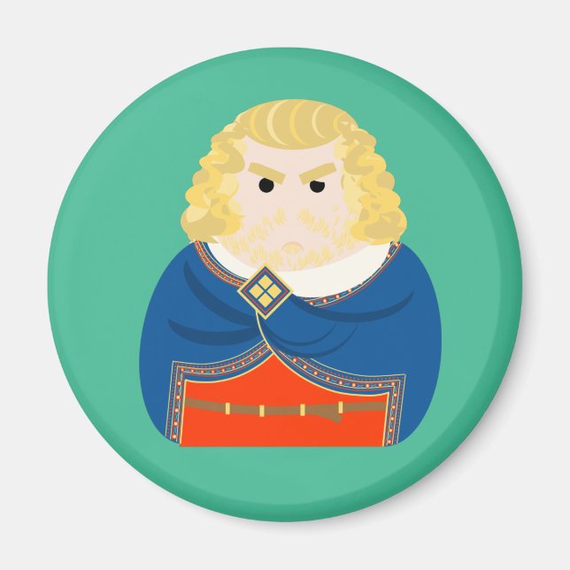 Kung Edward I i England Magnet (Framsidan)