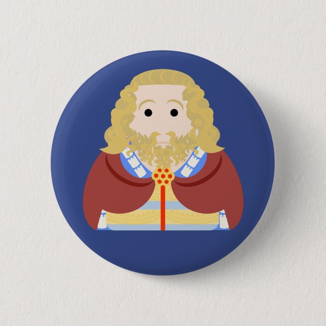 Kung Edward II i England Knapp (Framsida)