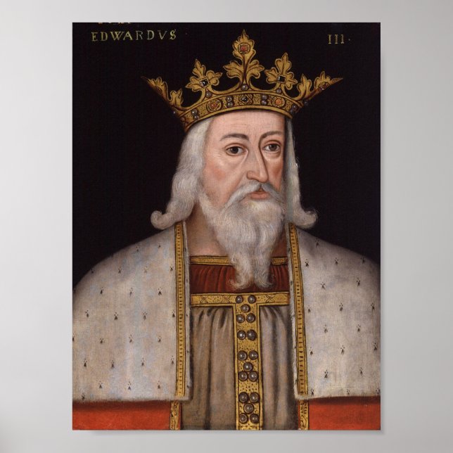 Kung Edward III Poster (Framsidan)