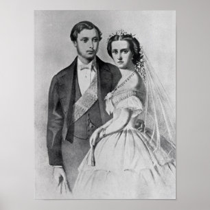 Kung Edward och drottning Alexandra Poster