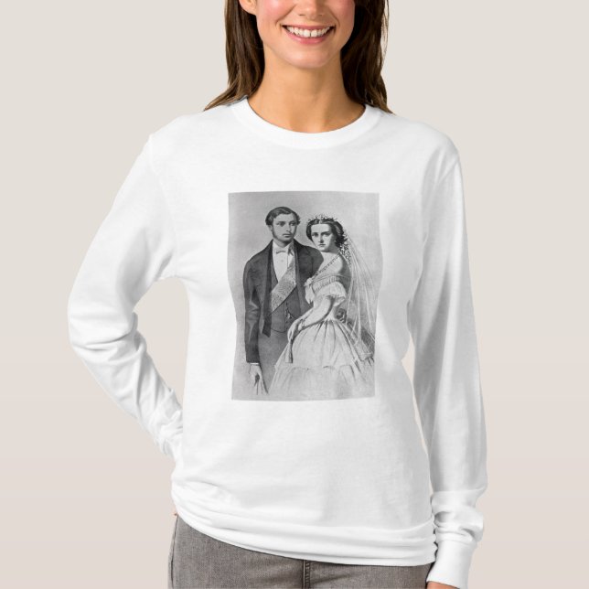 Kung Edward och drottning Alexandra Tee (Framsida)