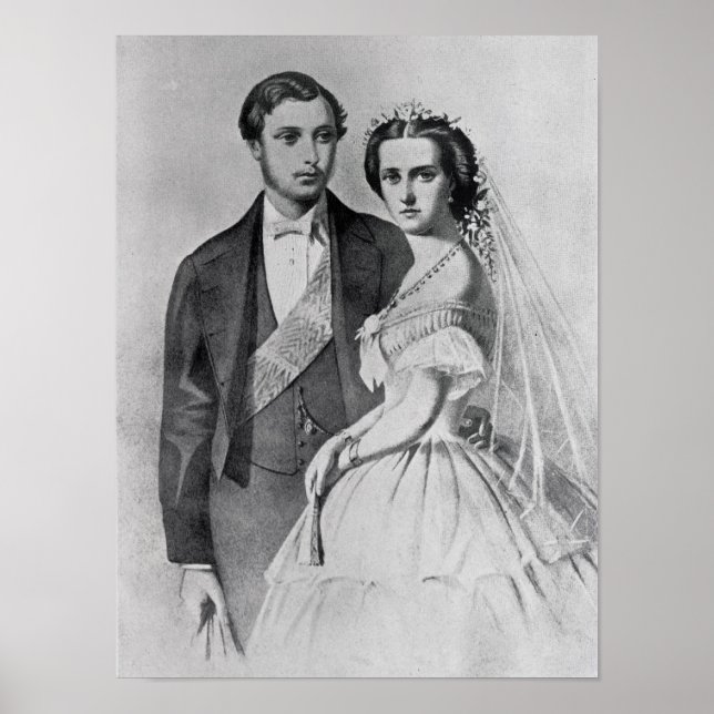 Kung Edward och Queen Alexandra Poster (Framsidan)