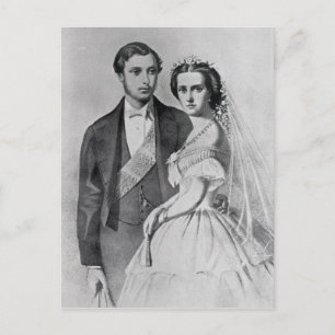 Kung Edward och Queen Alexandra Vykort