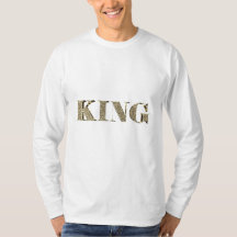 Kung Elegant Golden Glitter Typography Royal