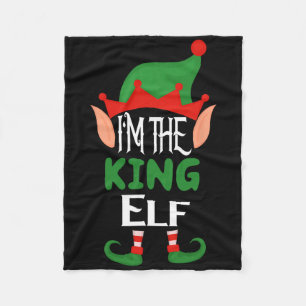 Kung Elf Costume Funny Matching Family Group Chris Fleecefilt