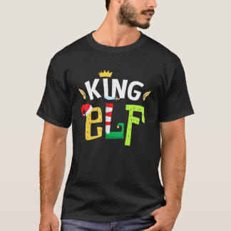 Kung Elf Elf Squad-familjens julmatchande Tee