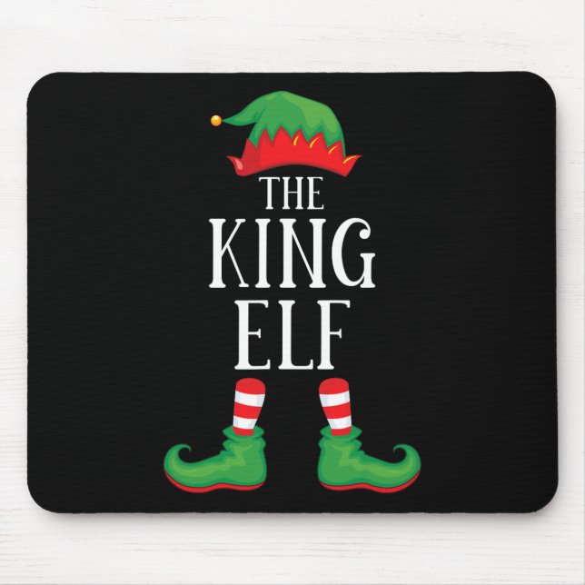Kung Elf Matching Group Julafton Funny Family Chri Musmatta (Framsidan)