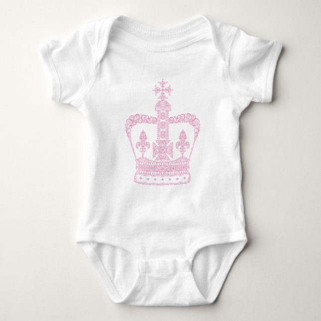 Kung eller drottning krona t-shirt (Framsida)