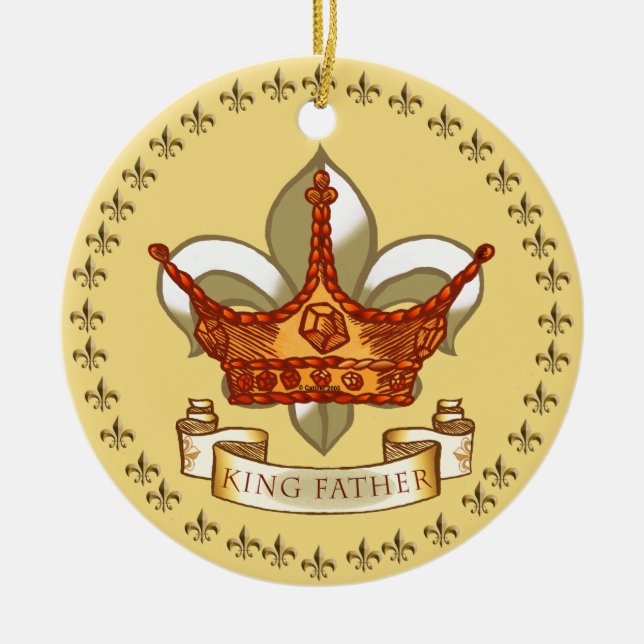 Kung Fader ornament (Framsidan)