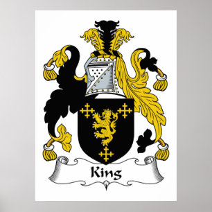 Kung Family Crest Poster