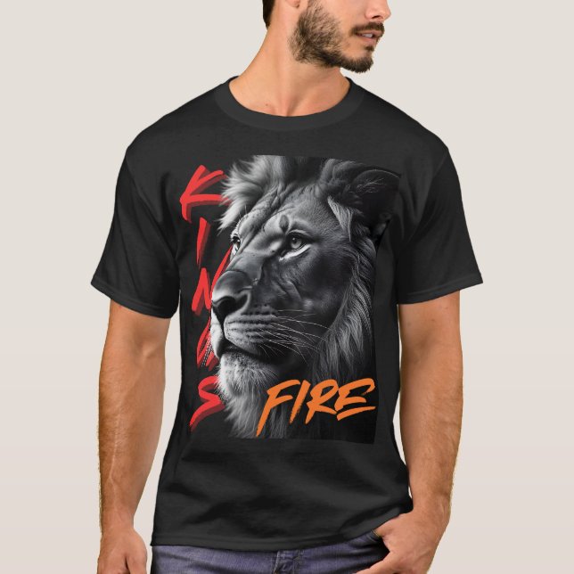 "KUNG FIRE" T SHIRT (Framsida)