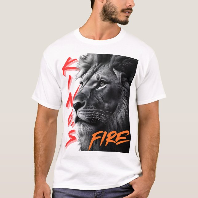 "KUNG FIRE" T SHIRT (Framsida)