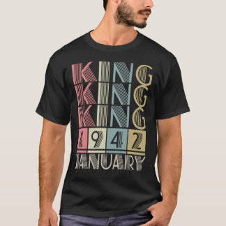 Kung, född i januari 1942 t shirt
