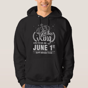 Kung föddes den 1 juni Grattis på födelsedagen til Hoodie