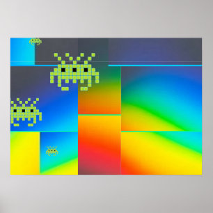 Kung för ett område som är invaderat poster