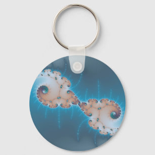 Kung - Fractal Nyckelring