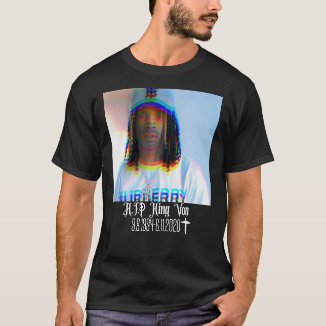 Kung från R.I.P Rest in Peace Essential T-Shirt (Framsida)