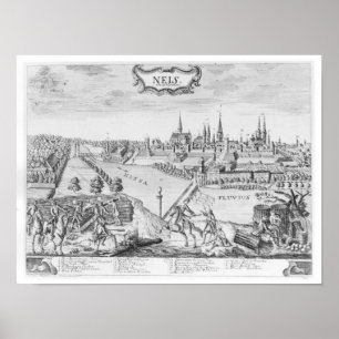 Kung Frederick II av Prussia Poster