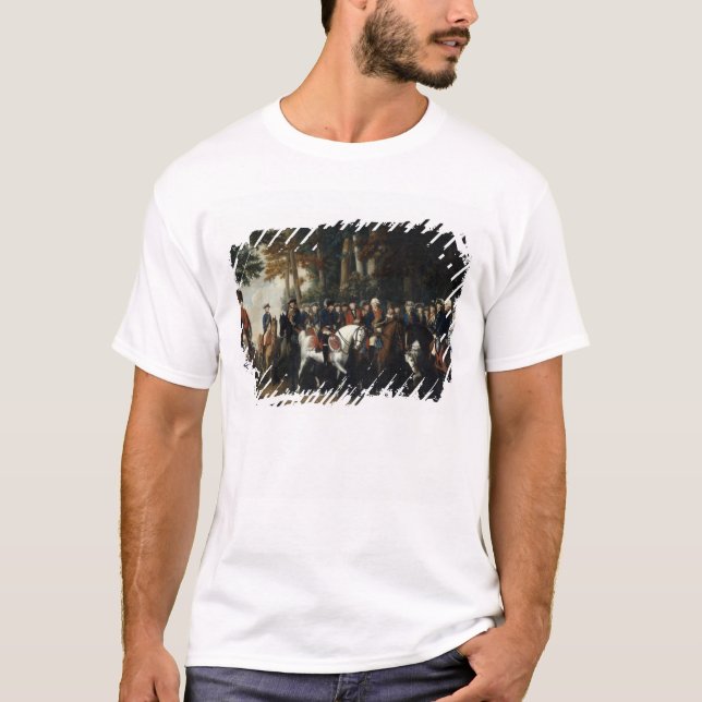 Kung Frederick IIS retur från Preussen von Tee Shirt (Framsida)