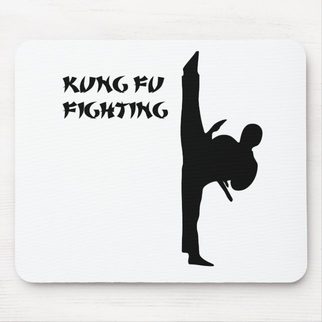 Kung fu beklär sparkar musmatta (Framsidan)