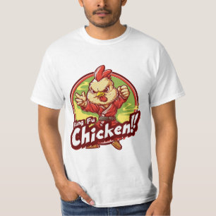 Kung fu Chicken! Kung fu Pose T Shirt