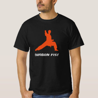 Kung Fu Dragon Fist Martial Arts T Shirt