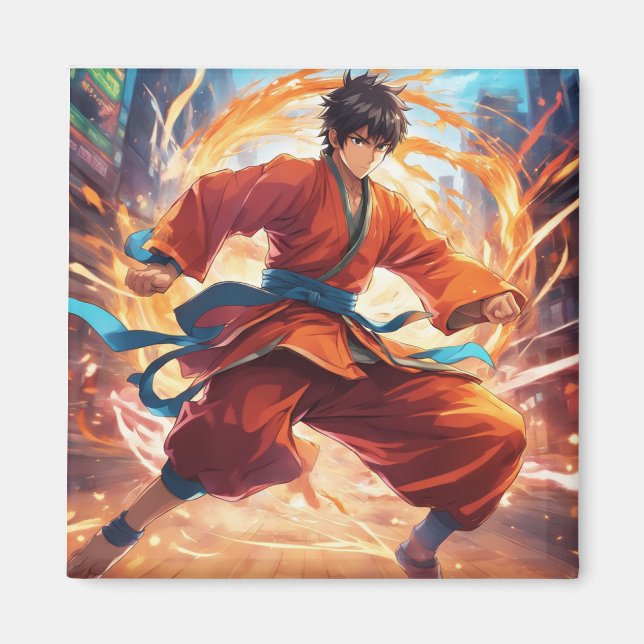 Kung fu Figher 2 Magnet (Framsidan)