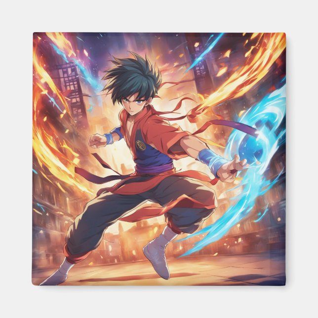 Kung fu Figher 3 Magnet (Framsidan)