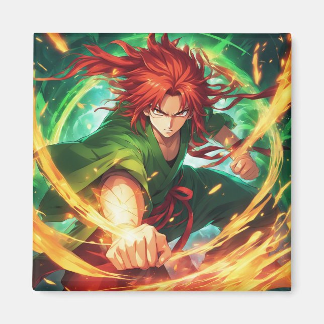Kung fu Fighter 10 Magnet (Framsidan)