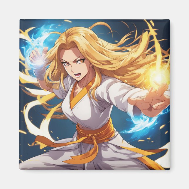 Kung fu Fighter 15 Magnet (Framsidan)